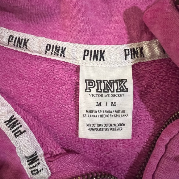 VS PINK quarter-zip sweatshirt - Picture 2 of 6